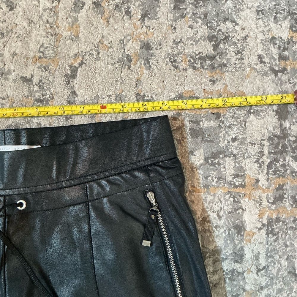 RAFFAELLO ROSSI FAUX LEATHER CANDY PANTS! EUC! SIZE 8 - Picture 4 of 8